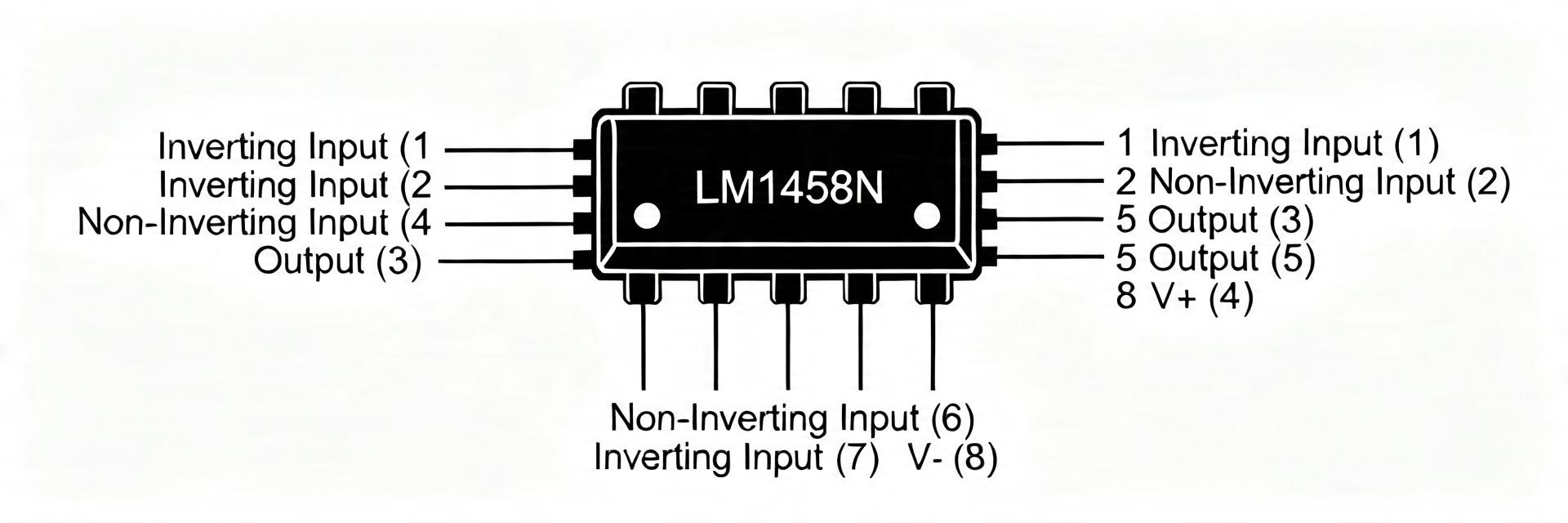 LM1458N Datasheet Summary: Quick Specs & Pinout Guide